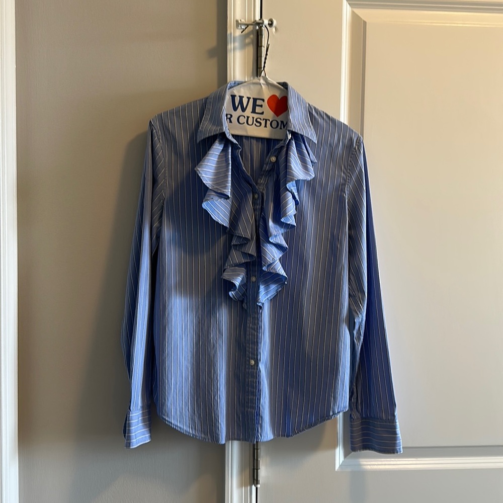 Ralph Lauren ruffle blouse